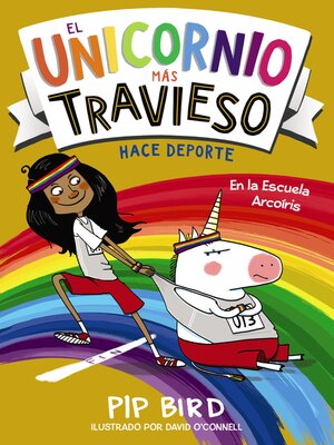 cover image of El unicornio más travieso hace deporte